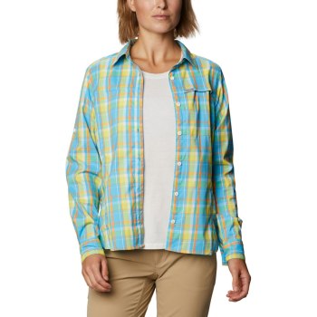 Columbia Ženske Košulje - Willow Orchard Lite Long Sleeve Plave | BIHL-36128